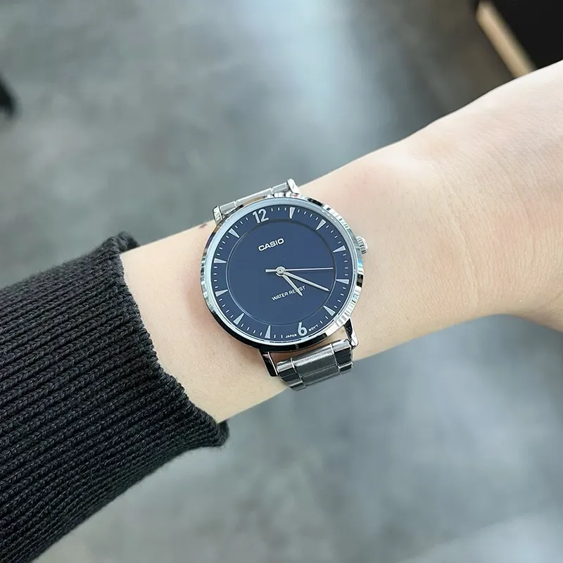 Casio Enticer Japan Quartz Blue Dial Ladies Watch- LTP-VT04D-2ADF